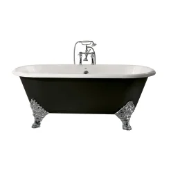 Heritage Bathroom Heritage Grand Buckingham Roll Top Cast Iron Bath (1780x800mm) With Feet -Croydex shop brt85 l