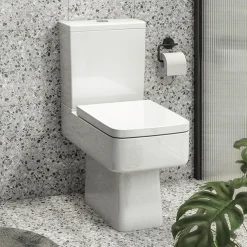Klyn Bathroom Brooklyn Modern Square Toilet -Croydex shop brwclrg01