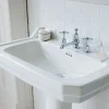 Urlington Bathroom Burlington Edwardian Large Basin And Pedestal -Croydex shop burb5p1 d2
