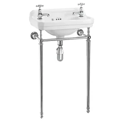 Urlington Bathroom Burlington Cloakroom Slimline Toilet + Edwardian Basin Inc. Wash Stand 8 Urlington Bathroom Burlington Cloakroom Slimline Toilet + Edwardian Basin Inc. Wash Stand -Croydex shop burclksetd1