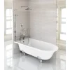 Urlington Bathroom Burlington Hampton LH 1500mm Showering Bath + Legs -Croydex shop burhamp15lh d5
