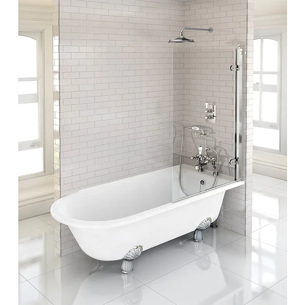 Urlington Bathroom Burlington Hampton RH 1700 X 750mm Showering Bath + Legs 3 Urlington Bathroom Burlington Hampton RH 1700 X 750mm Showering Bath + Legs