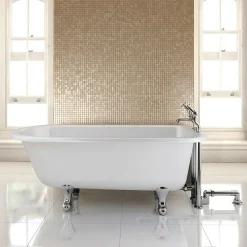 Urlington Bathroom Burlington Blenheim Single Ended 1700 X 750mm Freestanding Bath + Legs -Croydex shop burlingtonblenheimsingleended1700mmfreestandingbathwithlegslrg
