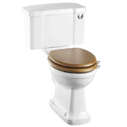 Urlington Bathroom Burlington Close Coupled Traditional Toilet - Push Button Flush
