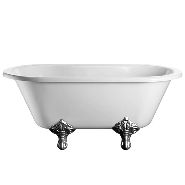 Urlington Bathroom Burlington Windsor Double Ended 1500mm Freestanding Bath With Legs 3 Urlington Bathroom Burlington Windsor Double Ended 1500mm Freestanding Bath With Legs