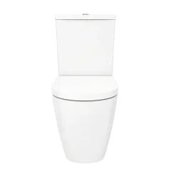 Victorian Plumbing Bianco Close Coupled Modern Toilet + Soft Close Seat -Croydex shop bwcscd1