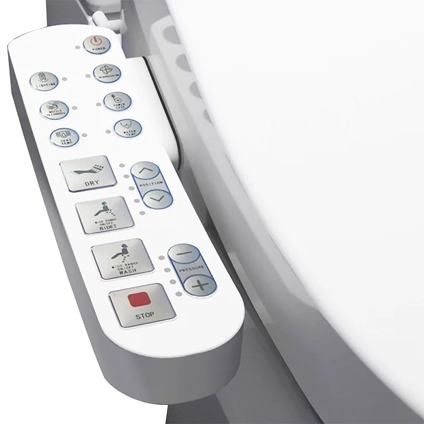 Victorian Plumbing Loxley Wall Hung Smart Toilet With Bidet Wash Function, Heated Seat + Dryer 5 Victorian Plumbing Loxley Wall Hung Smart Toilet With Bidet Wash Function, Heated Seat + Dryer - Image 3