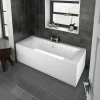 Victorian Plumbing Buxton Double Ended Bath 1 Victorian Plumbing Buxton Double Ended Bath -Croydex shop bxbathdetail02