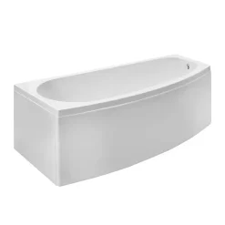 Victorian Plumbing Cast 1685 X 685 Space Saving Bath (inc. Front Panel) -Croydex shop c16ss d2