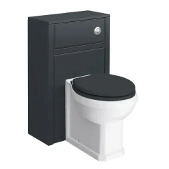 Chatsworth Traditional Graphite Sink Vanity Unit + Toilet Package -Croydex shop c560wcblk d2