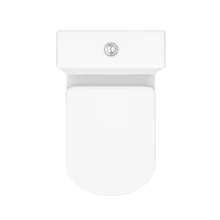 Cruze Bathroom Cruze Modern Short Projection Toilet + Soft Close Seat