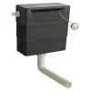 Cove 600mm BTW Toilet Unit Inc. Cistern + Soft Close Seat (Depth 300mm) -Croydex shop c6030btwwc d3