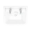 Nuie Carlton 1 Tap Hole Traditional Basin + Pedestal -Croydex shop carl1thbas d3