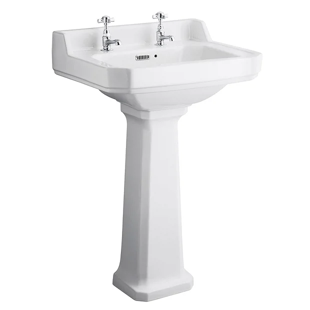 Nuie Carlton 4-Piece Traditional 2TH Bathroom Suite - 560mm Basin 6 Nuie Carlton 4-Piece Traditional 2TH Bathroom Suite - 560mm Basin - Image 4