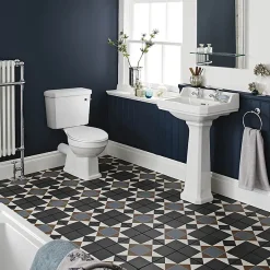 Victorian Plumbing Carlton Traditional Bathroom Suite (1700 X 700mm) -Croydex shop cbs1700 nd3a