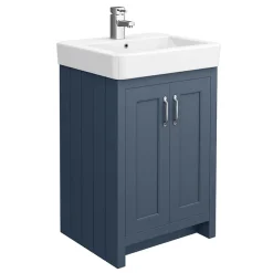 Chatsworth Blue Close Coupled Roll Top Bathroom Suite -Croydex shop cccbbs d3