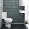 Cove Bermuda Corner Toilet With Soft Close Seat -Croydex shop ccrwc detail01