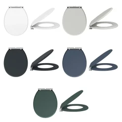 Chatsworth Traditional Corner Toilet + Soft Close Seat -Croydex shop cctblk d1