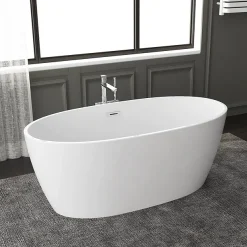 Victorian Plumbing Catania 1500 X 720 Double Ended Bath With Chrome Waste -Croydex shop cfb15c l