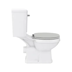 Chatsworth Traditional Grey Cloakroom Suite (Vanity Unit + Close Coupled Toilet)