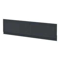 Chatsworth Graphite 1700 X 700 Single Ended Bath + Panels -Croydex shop ch17blk detail3