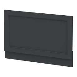 Chatsworth Graphite 1700 X 700 Single Ended Bath + Panels -Croydex shop ch17blk detail4