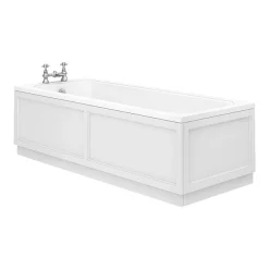 Chatsworth 1700 X 700 Single Ended Bath + White Panels 9 Chatsworth 1700 X 700 Single Ended Bath + White Panels -Croydex shop ch17wht detail1