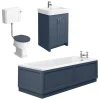 Chatsworth Blue Bathroom Suite Incl. 1700 X 700 Bath With Panels