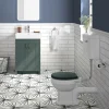 Chatsworth Green Bathroom Suite Incl. 1700 X 700 Bath With Panels -Croydex shop chtbsgrnd5