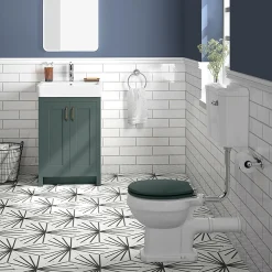 Chatsworth Green Bathroom Suite Incl. 1700 X 700 Bath With Panels