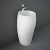 RAK Ceramic RAK Cloud 50cm 1TH Free Standing Basin - Matt White -Croydex shop clofs5001500a l