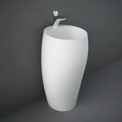 RAK Ceramic RAK Cloud 50cm 1TH Free Standing Basin - Matt White