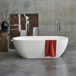 Clearwater Bath Clearwater Formoso ClearStone Gloss White Bath -Croydex shop clrform 3