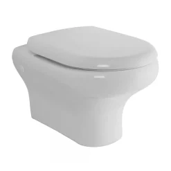 RAK Ceramic RAK Compact Wall Hung Pan + Quick Release Soft Close Urea Seat