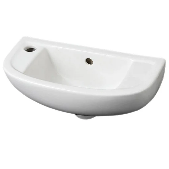 Victorian Plumbing Cool Cloakroom Suite - Gloss White 6 Victorian Plumbing Cool Cloakroom Suite - Gloss White - Image 4