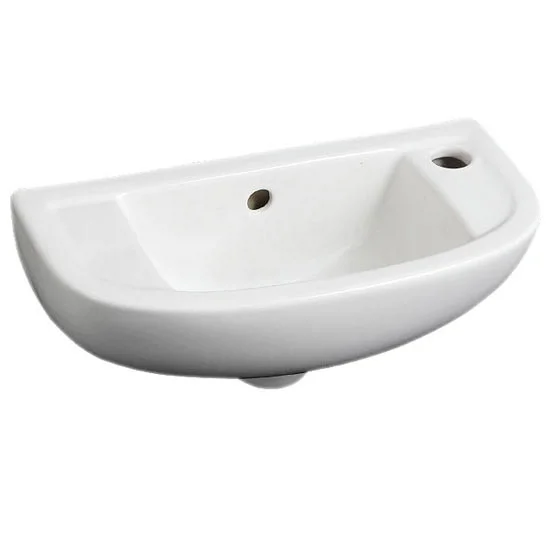 Victorian Plumbing Cool Cloakroom Suite - Gloss White 3 Victorian Plumbing Cool Cloakroom Suite - Gloss White