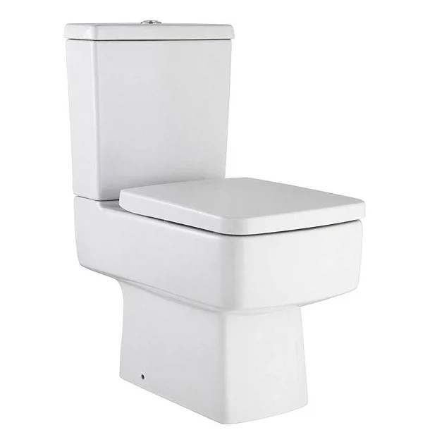 Hudson Reed Square Close Coupled Toilet 4 Hudson Reed Square Close Coupled Toilet - Image 2