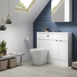 Hudson Reed Luna Round Back To Wall Pan With Top-Fixing Soft Close Seat -Croydex shop cpa008 detail3