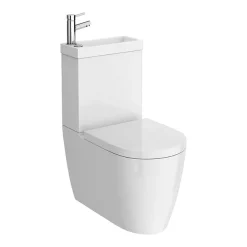 Victorian Plumbing Iconic Combined Two-In-One Wash Basin + Toilet 6 Victorian Plumbing Iconic Combined Two-In-One Wash Basin + Toilet -Croydex shop crt2in1 n1