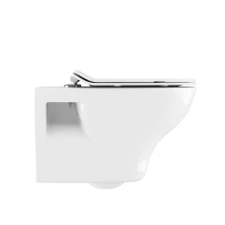 Crosswater MPRO Matt White / Kai Toilet + Concealed WC Cistern With Wall Hung Frame -Croydex shop crwcbn01 d1