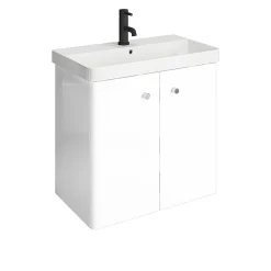 Cruze Bathroom Cruze 600 Curved Wall Hung Vanity Unit + Close Coupled Toilet 11 Cruze Bathroom Cruze 600 Curved Wall Hung Vanity Unit + Close Coupled Toilet -Croydex shop crz6whcc d2