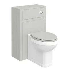 Chatsworth Traditional Grey Semi-Recessed Vanity Unit + Toilet Package 11 Chatsworth Traditional Grey Semi-Recessed Vanity Unit + Toilet Package -Croydex shop csr600wcgry d2