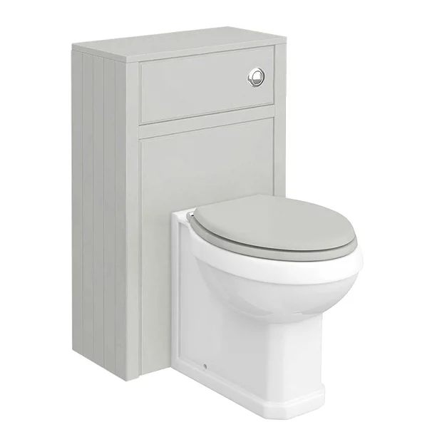 Chatsworth Traditional Grey Semi-Recessed Vanity Unit + Toilet Package 6 Chatsworth Traditional Grey Semi-Recessed Vanity Unit + Toilet Package - Image 4