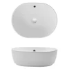 Crosswater Pearl Countertop Basin With Overflow - 450 X 350mm -Croydex shop ct05823scw l