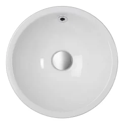 Crosswater Castellon 350mm Gloss White Mini Countertop Basin