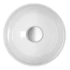 Crosswater Circus 230mm Gloss White Mini Round Countertop Basin -Croydex shop ct4912ucwa
