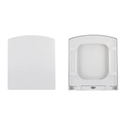 Toreno Gloss White WC Unit With Cistern + Slimline Soft Close Seat W500 X D200mm -Croydex shop cubobtw d1