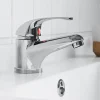 Cove 1250mm Vanity Unit Bathroom Suite + Tap (High Gloss White - Depth 330mm) -Croydex shop cv1250csb n d6