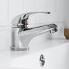 Cove 1320mm Vanity Unit Suite + Tap (High Gloss White - Depth 330mm) -Croydex shop cv1320bst n d6