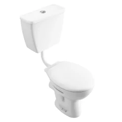 Cove 4 Piece Bathroom Suite (Low Level Toilet Incl. Push Button Cistern W. Basin)
